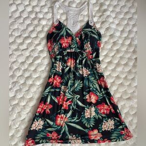 Derek Heart Tropical Dress